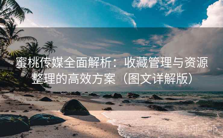 蜜桃传媒全面解析:收藏管理与资源整理的高效方案(图文详解版)